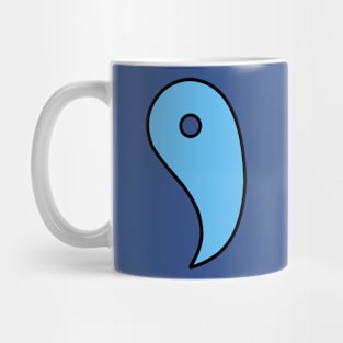 Magatama Light Blue Mug